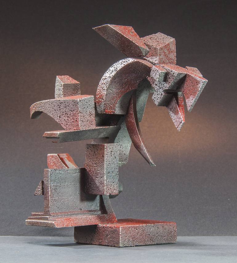 Original Abstract Animal Sculpture by Richard Arfsten