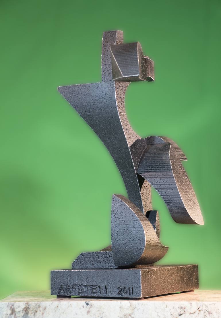 Original Abstract Animal Sculpture by Richard Arfsten