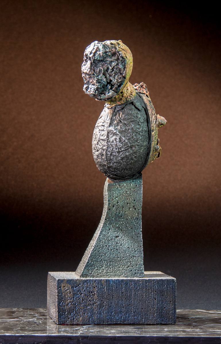 Original Abstract Expressionism Fantasy Sculpture by Richard Arfsten