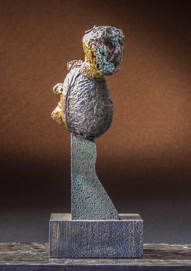 Original Abstract Expressionism Fantasy Sculpture by Richard Arfsten