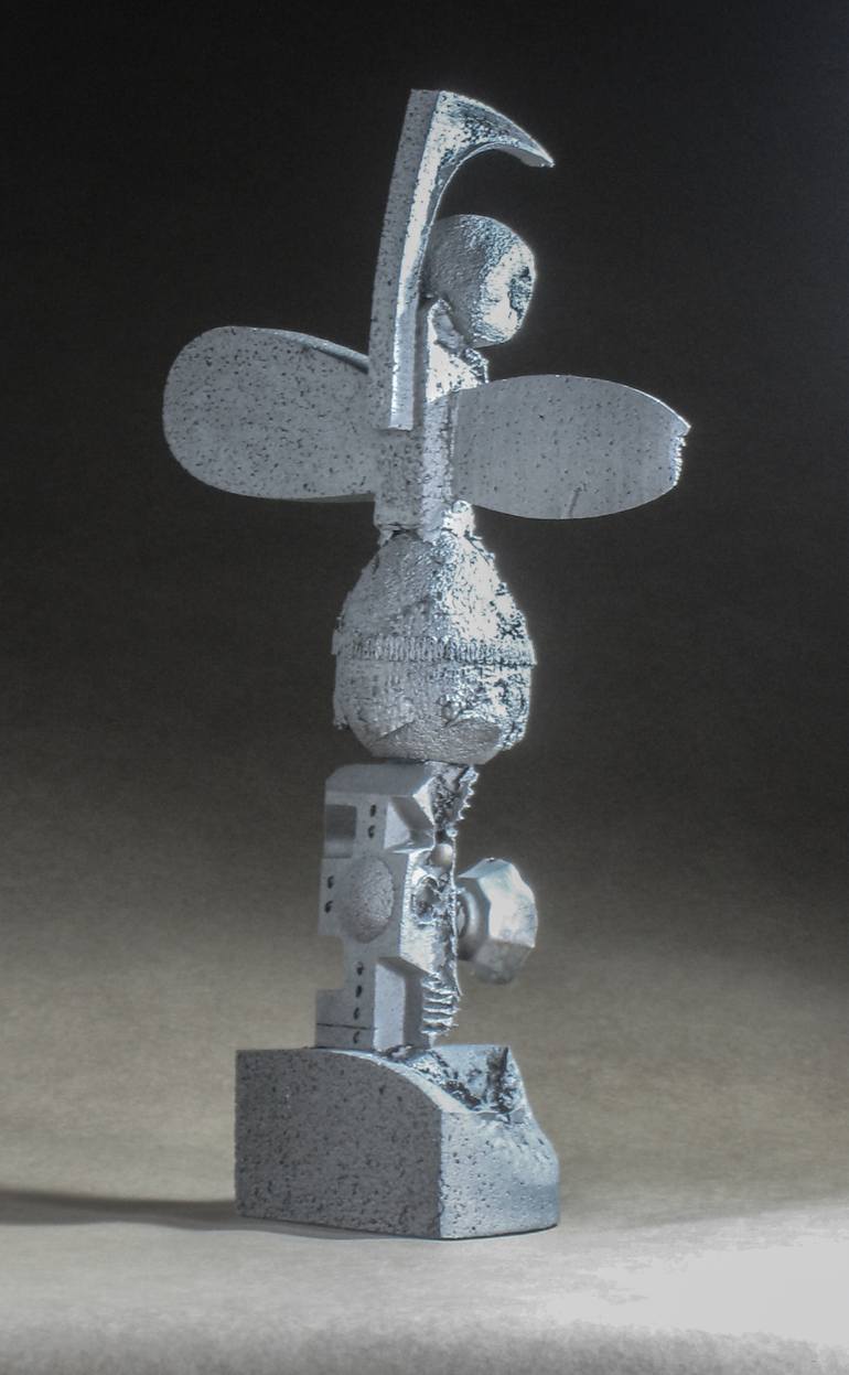 Original Abstract Expressionism Fantasy Sculpture by Richard Arfsten