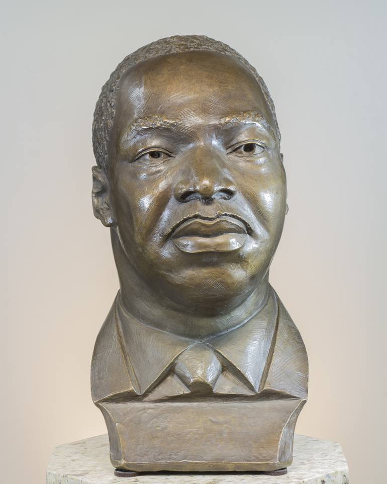 Original Portraiture Politics Sculpture by Richard Arfsten