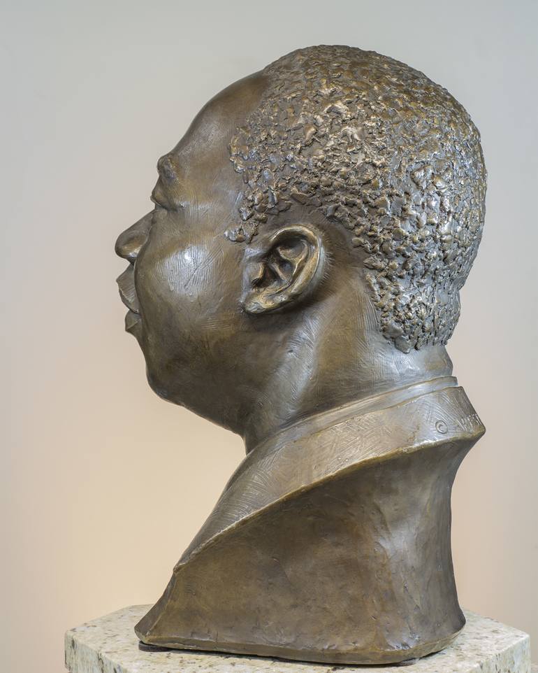 Original Portraiture Politics Sculpture by Richard Arfsten