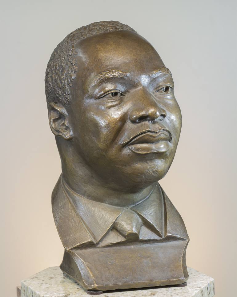 Original Portraiture Politics Sculpture by Richard Arfsten