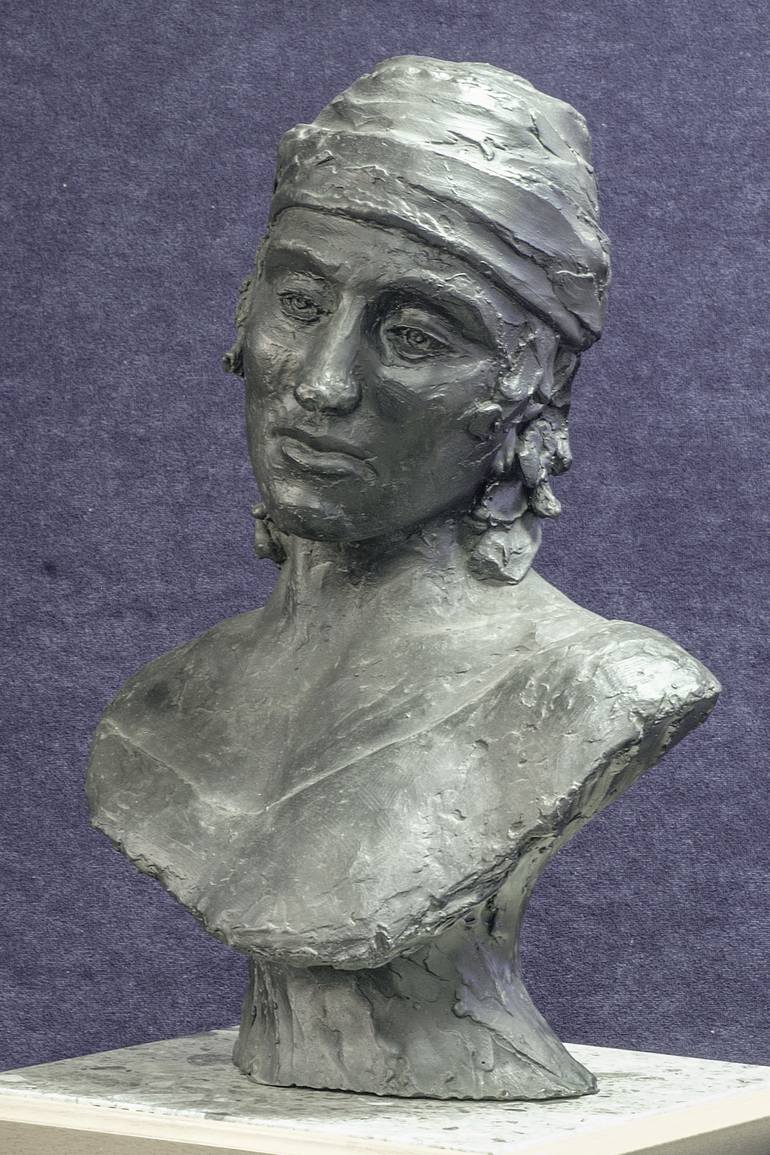 Original Portraiture Portrait Sculpture by Richard Arfsten