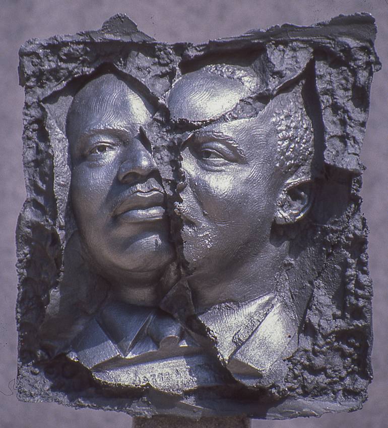 Original Political Sculpture by Richard Arfsten