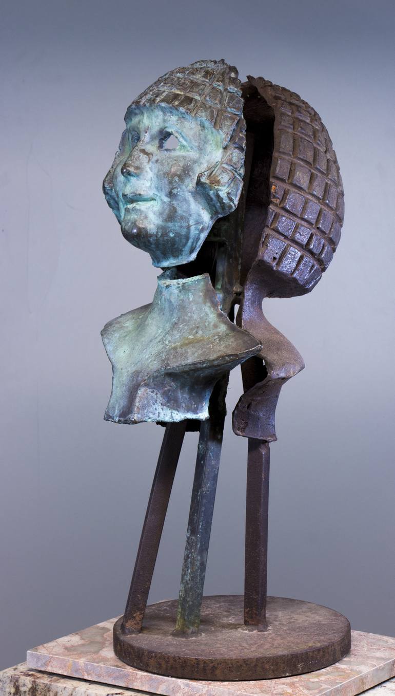 Original Conceptual People Sculpture by Richard Arfsten