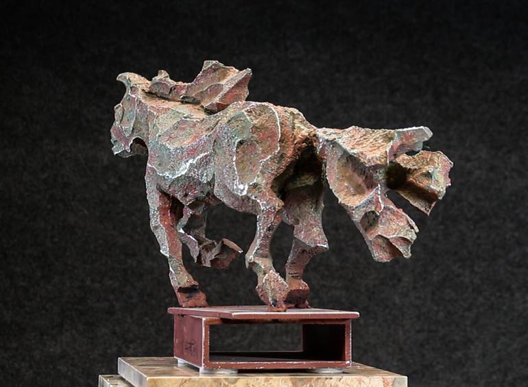 Original Impressionism Animal Sculpture by Richard Arfsten