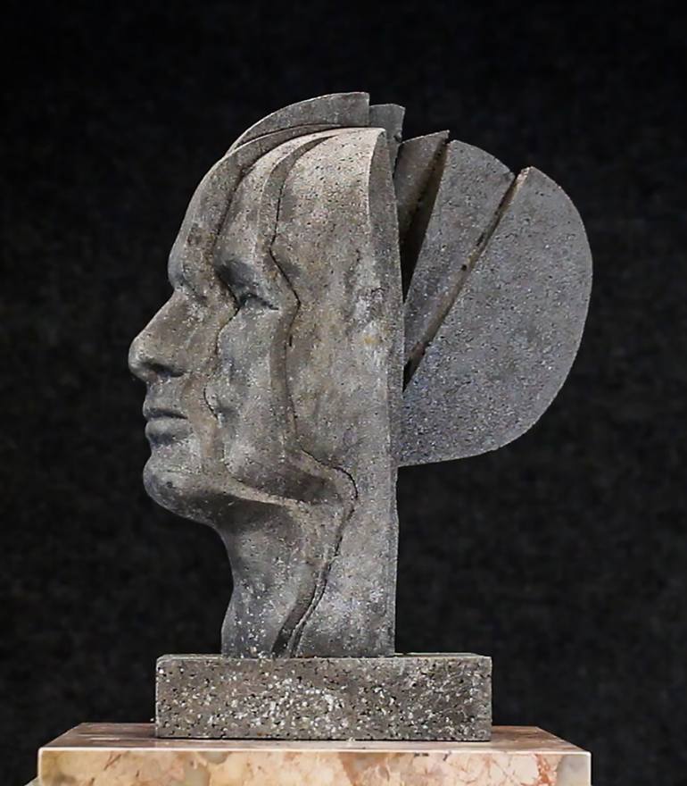 Original Figurative Fantasy Sculpture by Richard Arfsten