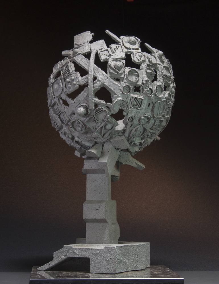 Original Surrealism Fantasy Sculpture by Richard Arfsten