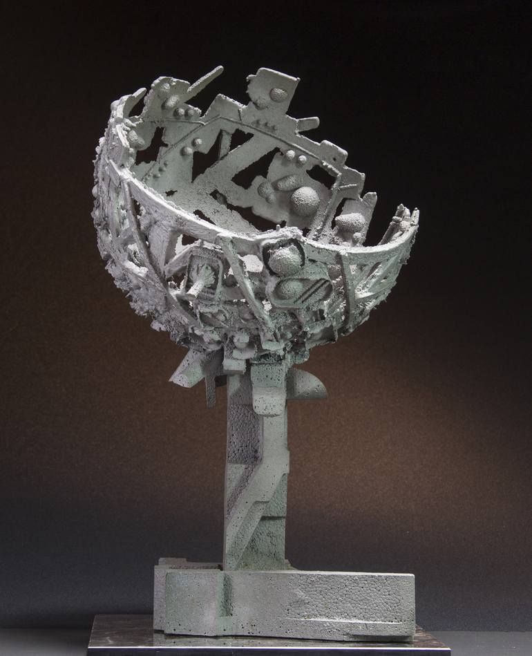 Original Surrealism Fantasy Sculpture by Richard Arfsten