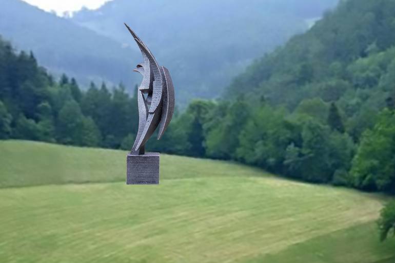 Original Abstract Sculpture by Richard Arfsten