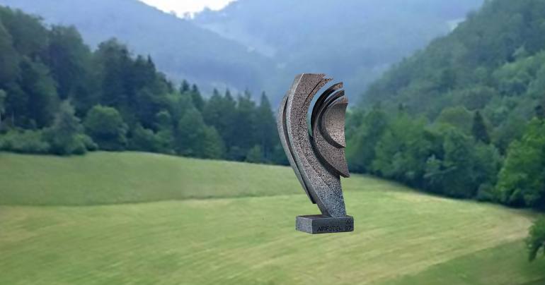 Original Abstract Sculpture by Richard Arfsten