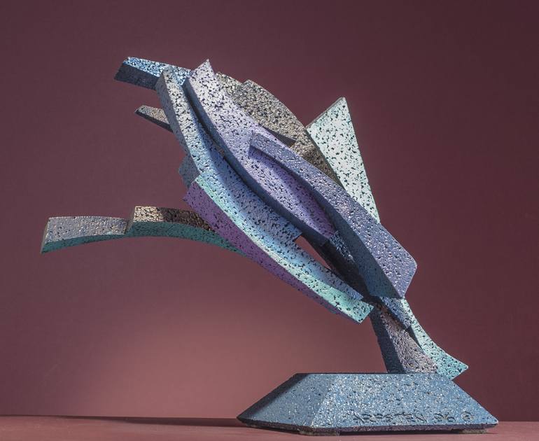Original Abstract Fantasy Sculpture by Richard Arfsten
