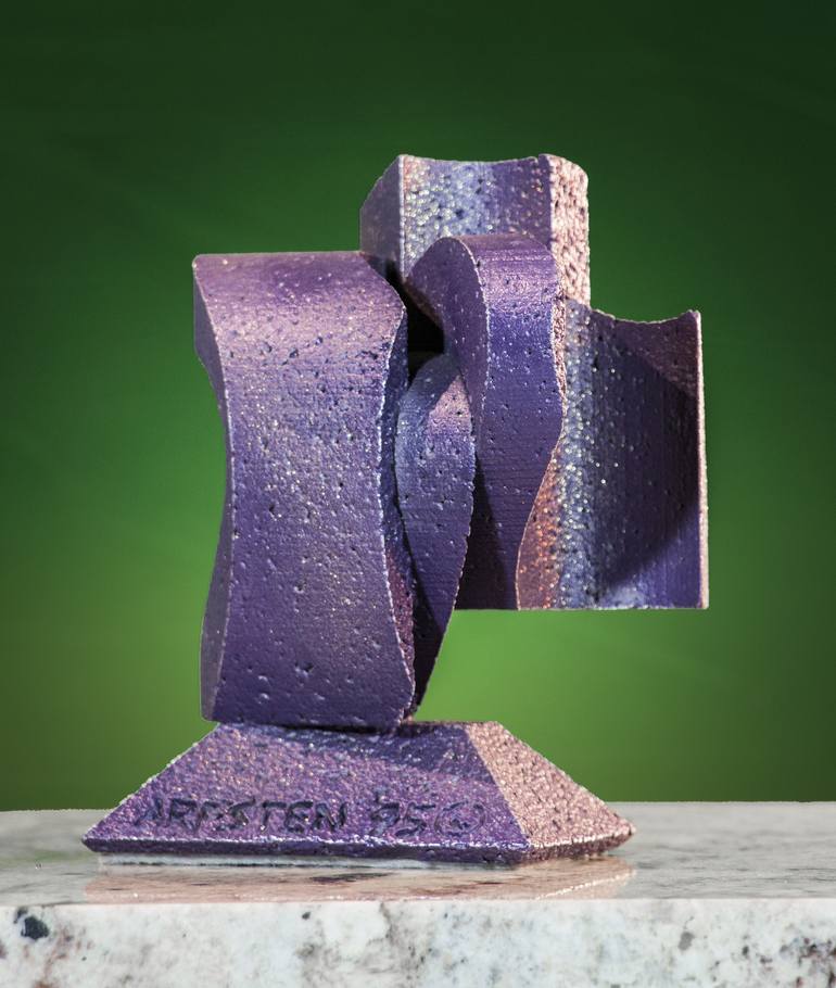 Original Abstract Politics Sculpture by Richard Arfsten