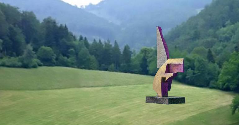 Original Fine Art Abstract Sculpture by Richard Arfsten