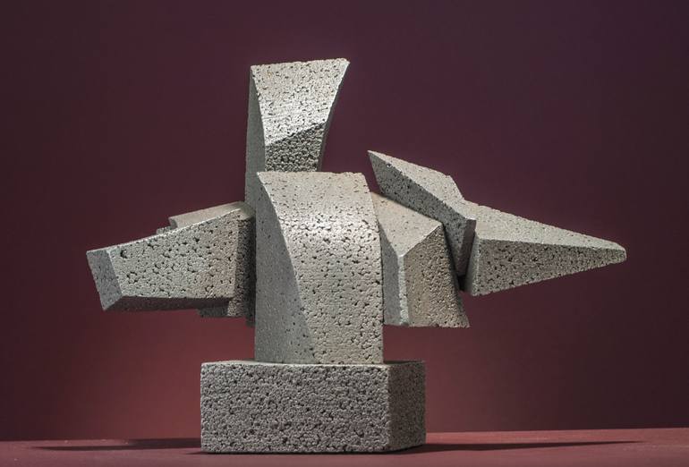 Original Modernism Abstract Sculpture by Richard Arfsten