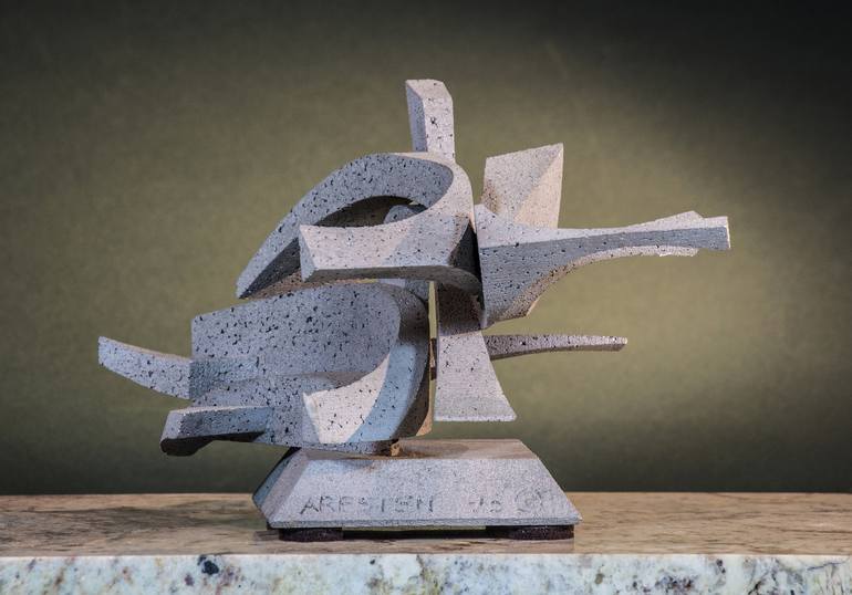 Original Abstract Music Sculpture by Richard Arfsten