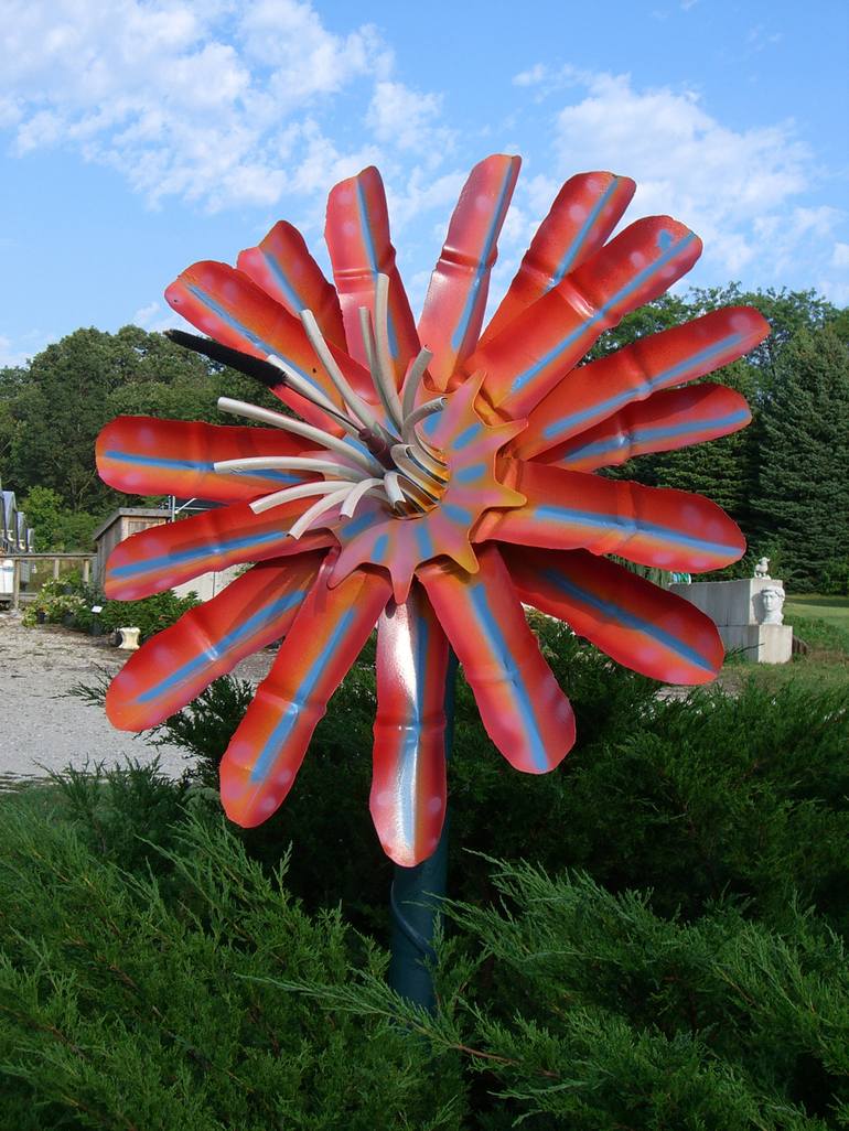Original Floral Sculpture by Richard Arfsten