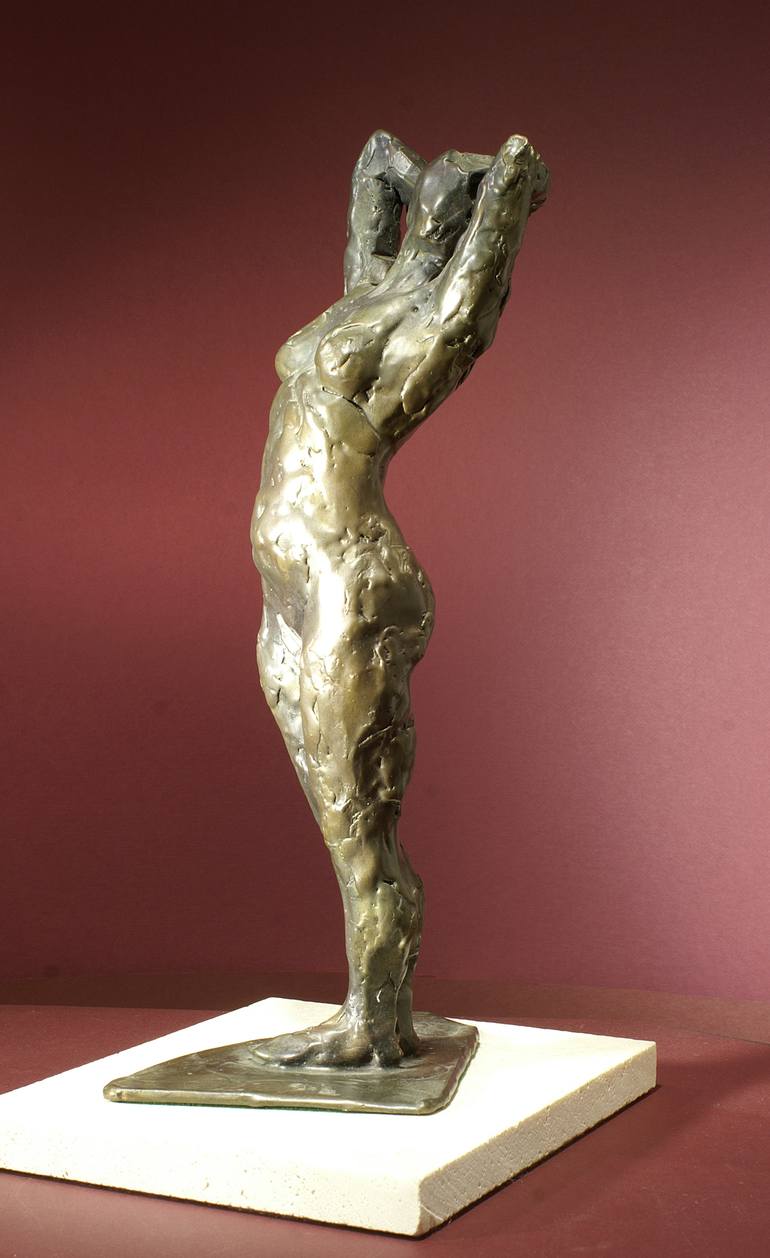 Original Figurative Nude Sculpture by Richard Arfsten