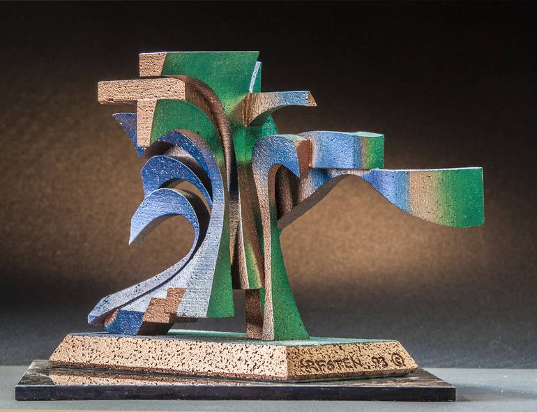 Original Abstract Sculpture by Richard Arfsten