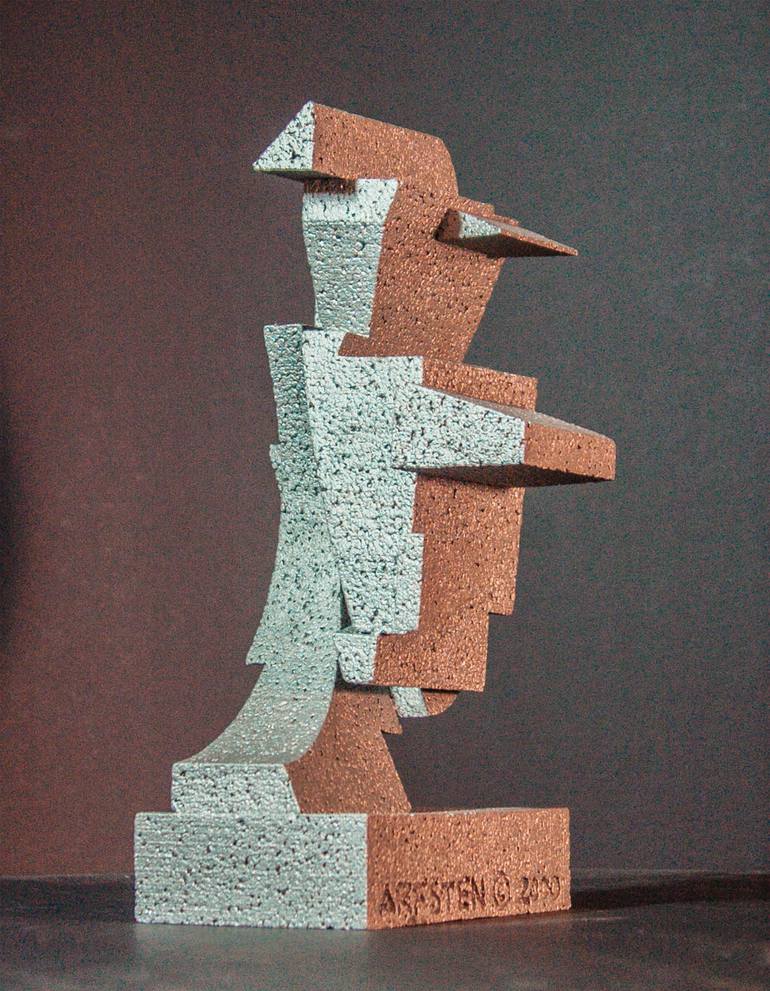Original Conceptual Abstract Sculpture by Richard Arfsten
