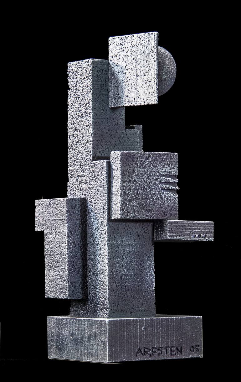 Original Conceptual Abstract Sculpture by Richard Arfsten