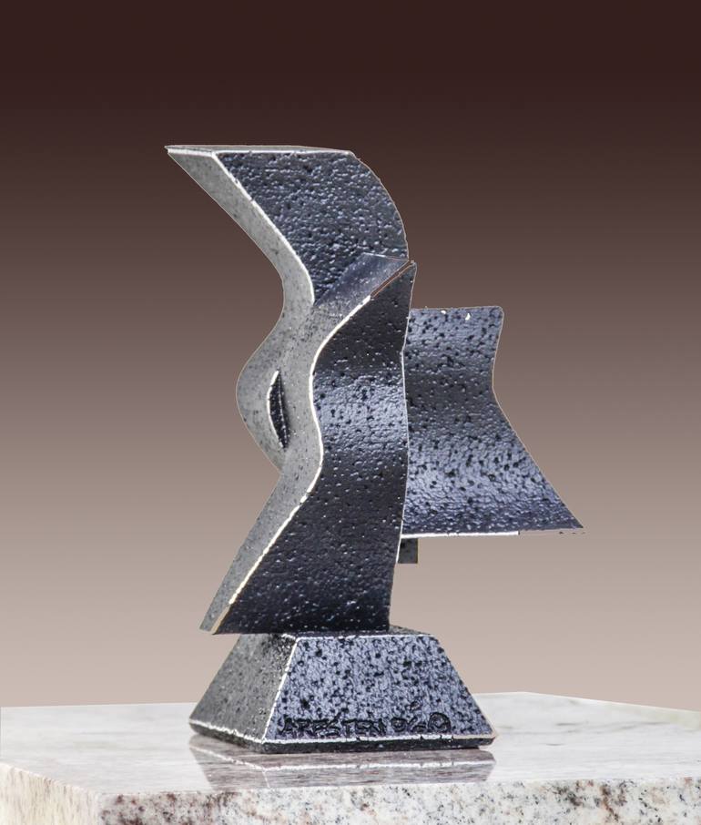 Original Abstract Political Sculpture by Richard Arfsten