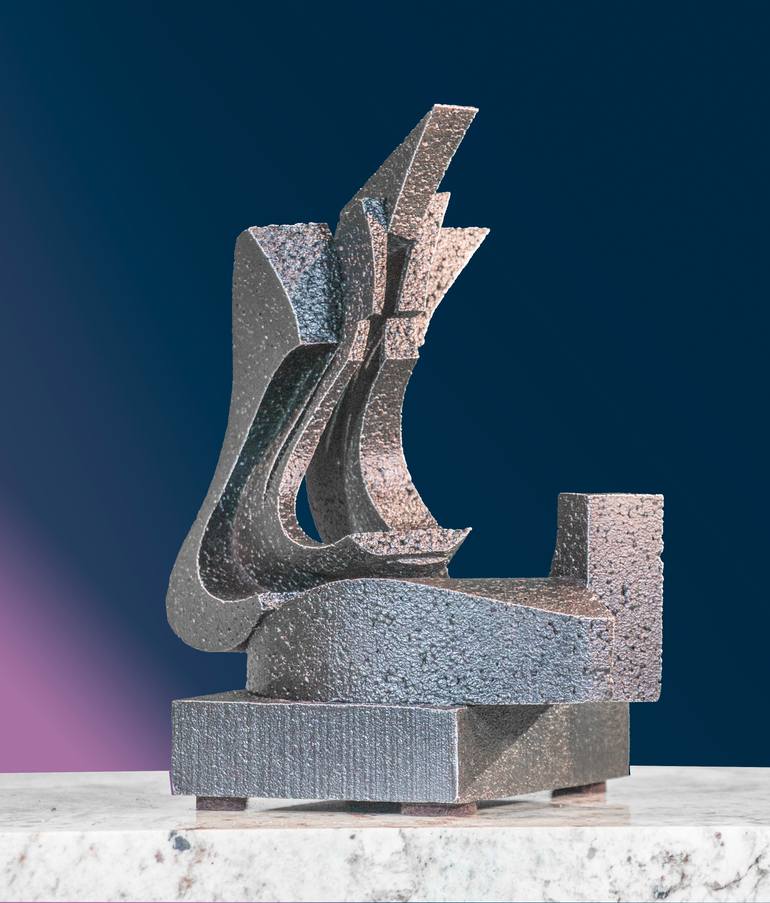 Original Conceptual Abstract Sculpture by Richard Arfsten