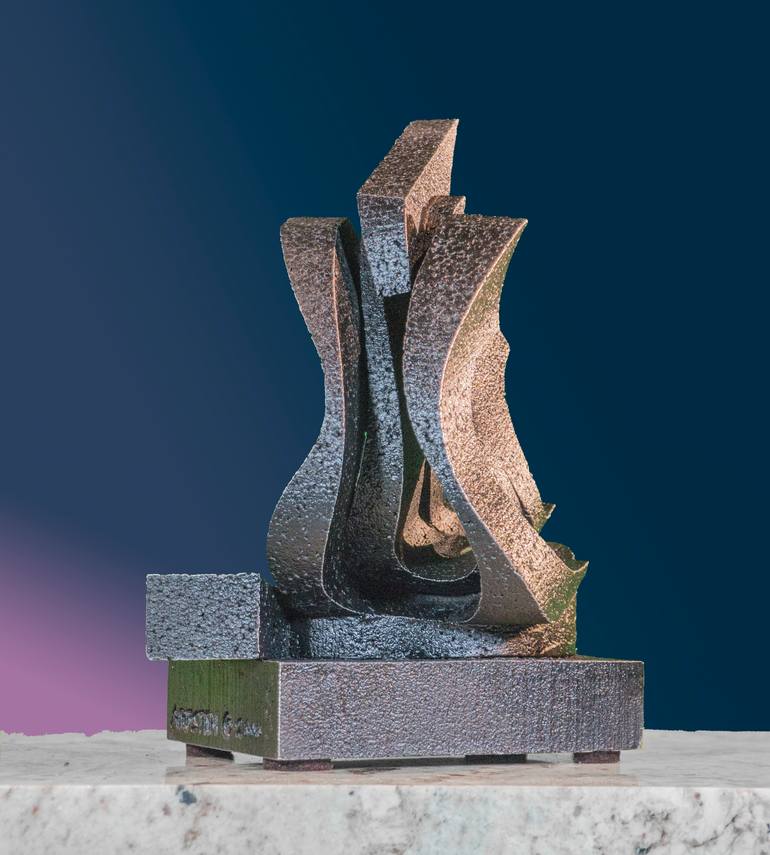 Original Conceptual Abstract Sculpture by Richard Arfsten
