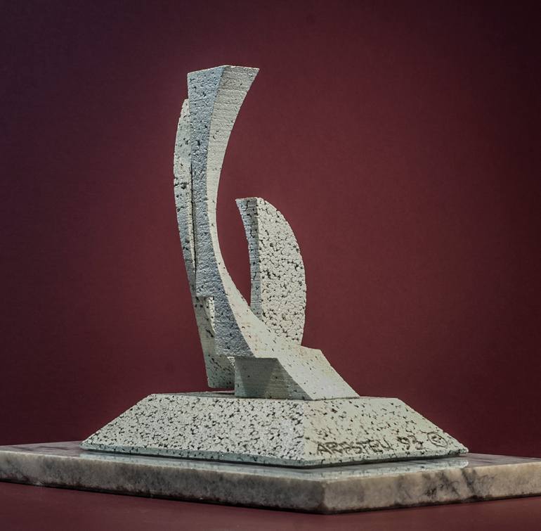 Original Conceptual Abstract Sculpture by Richard Arfsten