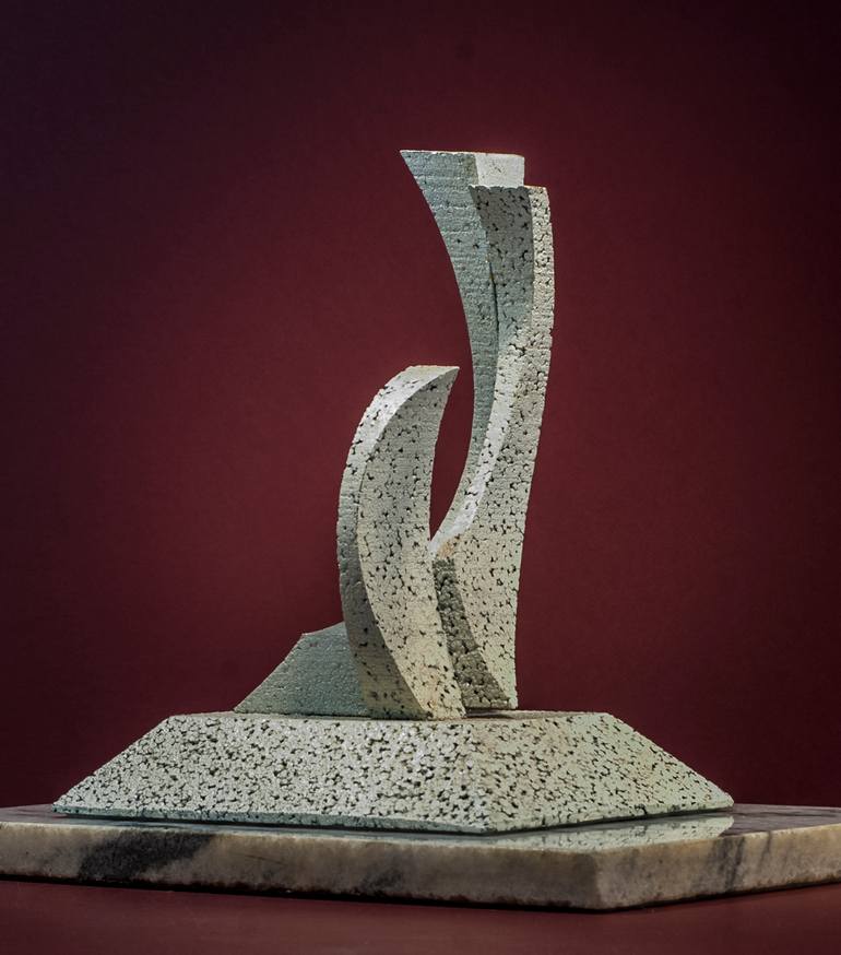 Original Conceptual Abstract Sculpture by Richard Arfsten
