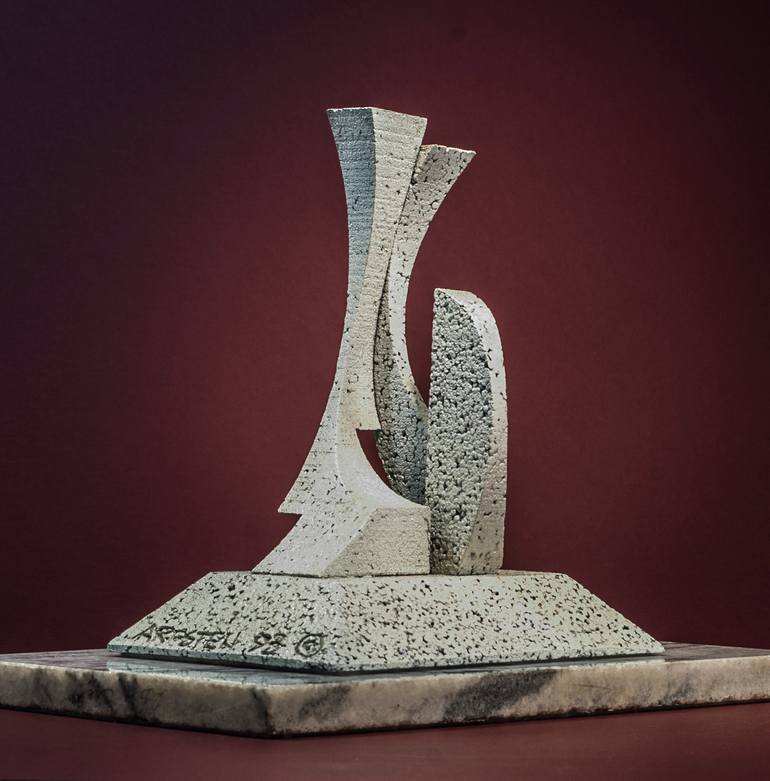 Original Conceptual Abstract Sculpture by Richard Arfsten