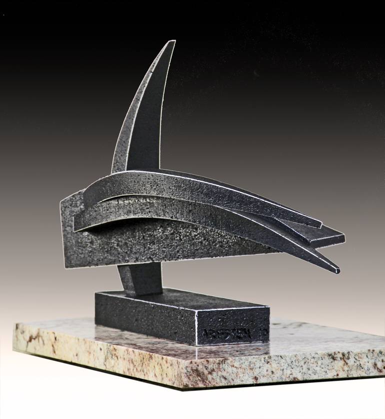 Original Conceptual Abstract Sculpture by Richard Arfsten