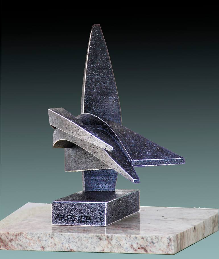 Original Conceptual Abstract Sculpture by Richard Arfsten