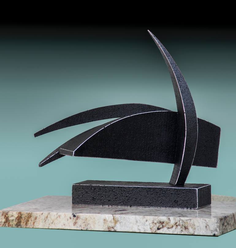 Original Conceptual Abstract Sculpture by Richard Arfsten