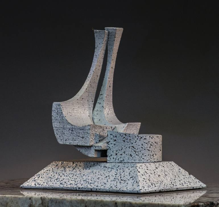 Original Conceptual Abstract Sculpture by Richard Arfsten