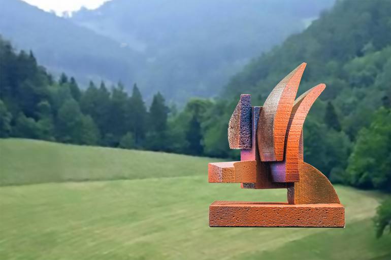 Original Abstract Sculpture by Richard Arfsten