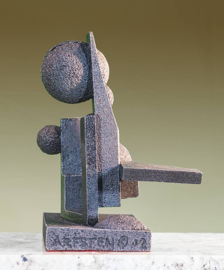 Original Abstract Fantasy Sculpture by Richard Arfsten