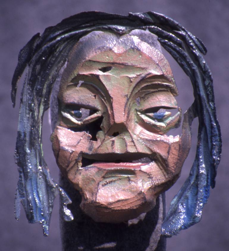 Original Conceptual Portrait Sculpture by Richard Arfsten