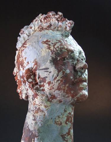 Original Figurative Portrait Sculpture by Richard Arfsten