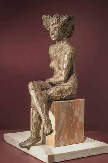 Original Figurative People Sculpture by Richard Arfsten