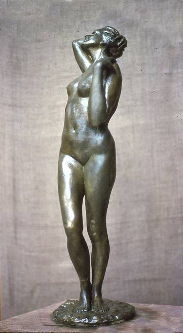 Original Fine Art Nude Sculpture by Richard Arfsten