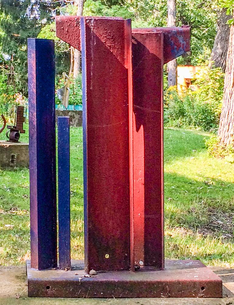 Original Conceptual Abstract Sculpture by Richard Arfsten