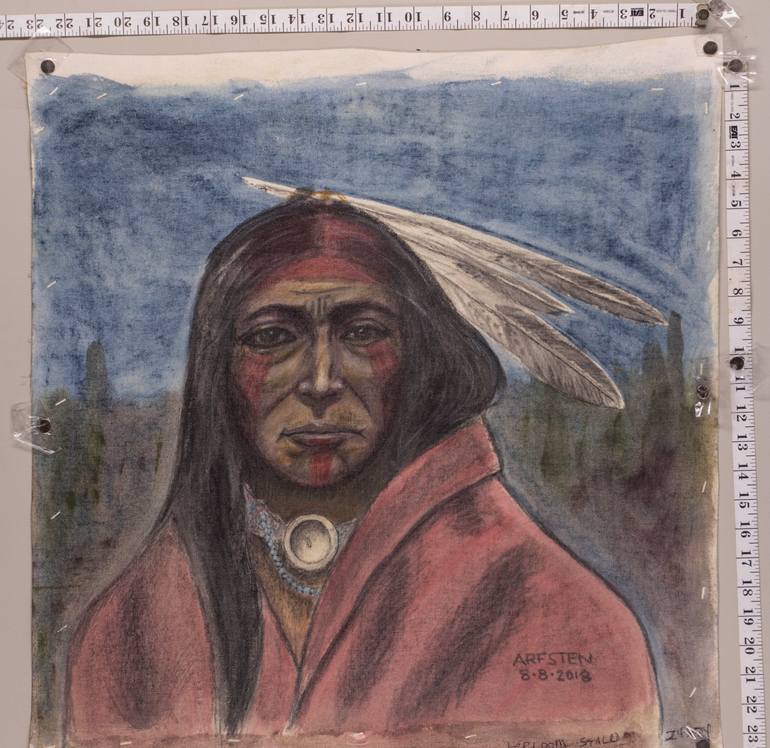 Original Conceptual Politics Painting by Richard Arfsten