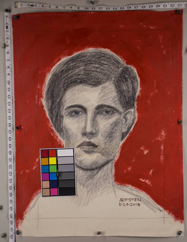 Original Conceptual People Painting by Richard Arfsten