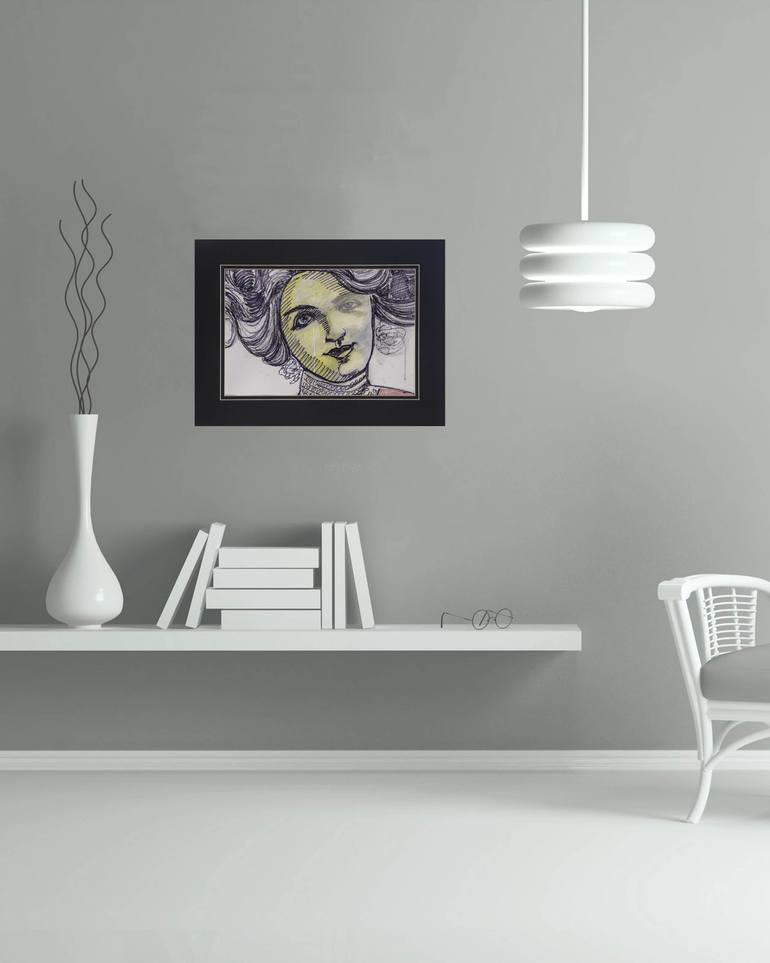 Original Expressionism People Painting by Richard Arfsten