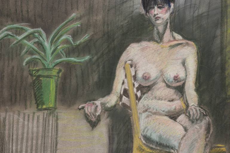 Original Figurative Nude Drawing by Richard Arfsten