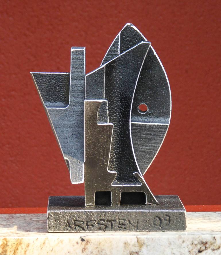 Original Abstract Political Sculpture by Richard Arfsten