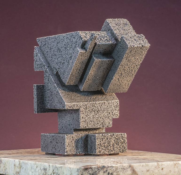 Original Abstract Architecture Sculpture by Richard Arfsten